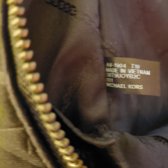 ⭐️MICHAEL KORS TOBY MEDIUM BLACK SUEDE LEATHER BACKPACK - Picture 8 of 15